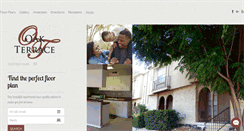 Desktop Screenshot of liveatoakterrace.com
